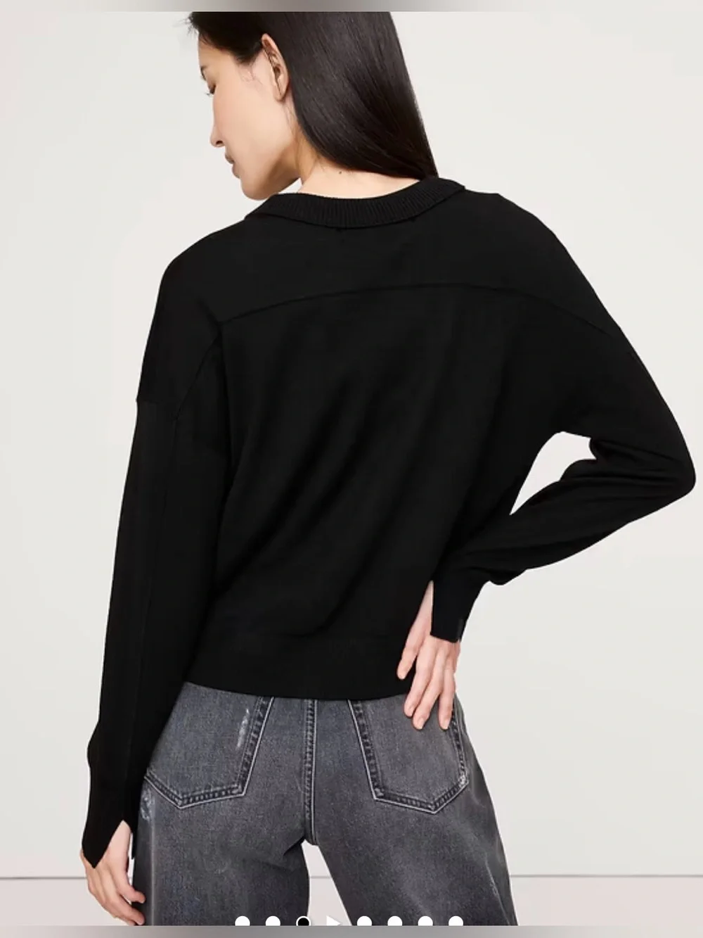 NWT Banana Republic Merino V Neck Red Sweater Sz  Medium (#815859)